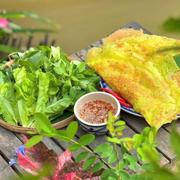 Bánh Xèo in the Mekong Delta – A Rustic Taste of Childhood